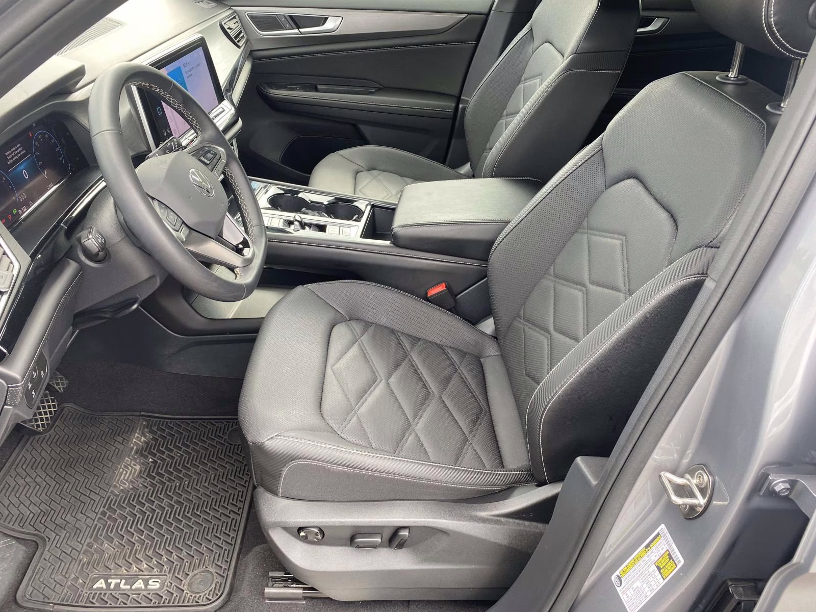 2024 Silver Mist Metallic Volkswagen Atlas Cross Sport 2.0T SE w/Technology AWD SUV