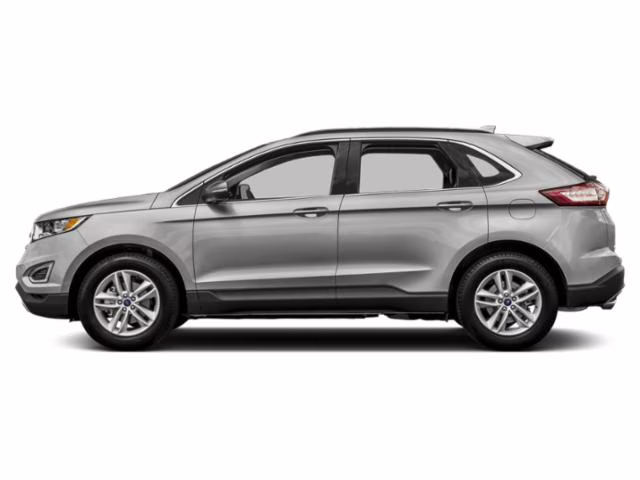 2015 Ingot Silver Ford Edge SEL AWD SUV