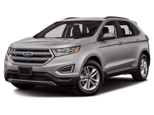 2015 Ingot Silver Ford Edge SEL AWD SUV