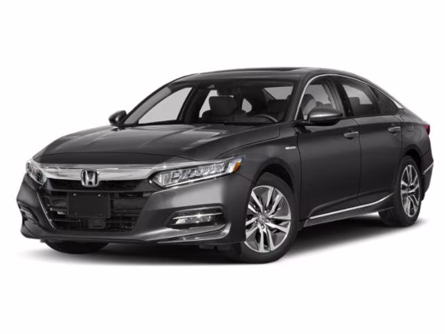 2019 White Honda Accord Hybrid EX-L FWD Sedan