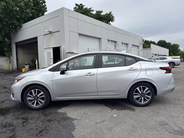 2023 Brilliant Silver Metallic Nissan Versa SV FWD Sedan