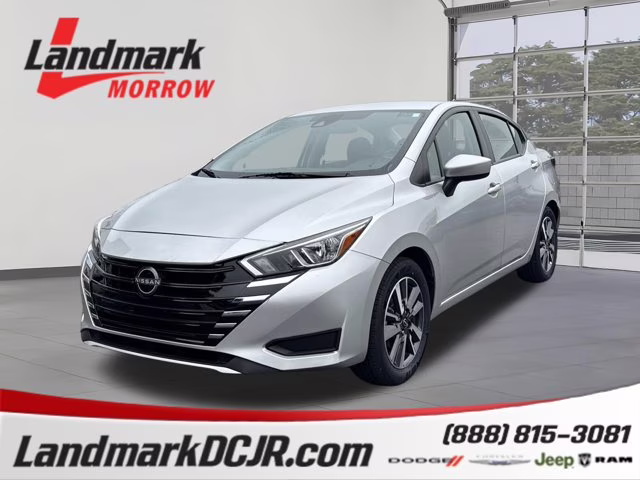 2023 Brilliant Silver Metallic Nissan Versa SV FWD Sedan