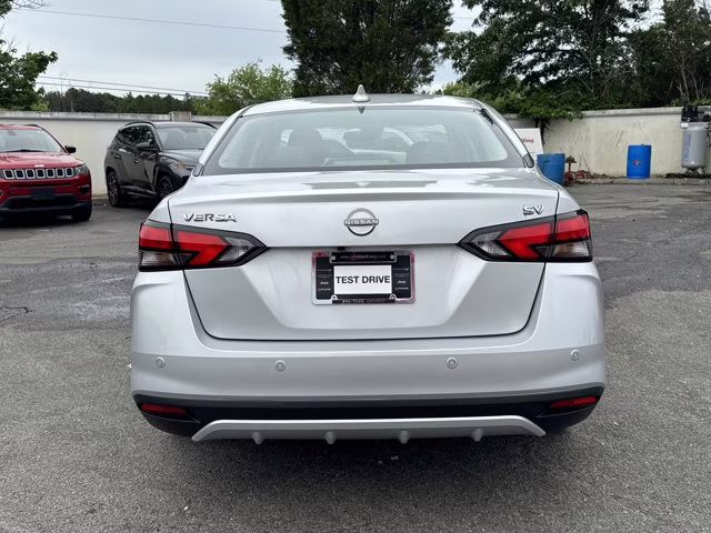2023 Brilliant Silver Metallic Nissan Versa SV FWD Sedan