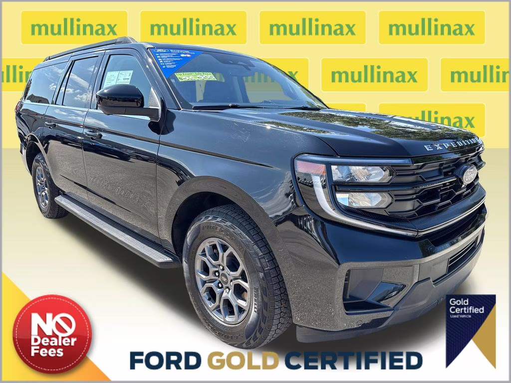 2025 Agate Black Metallic Ford Expedition Max Active RWD SUV