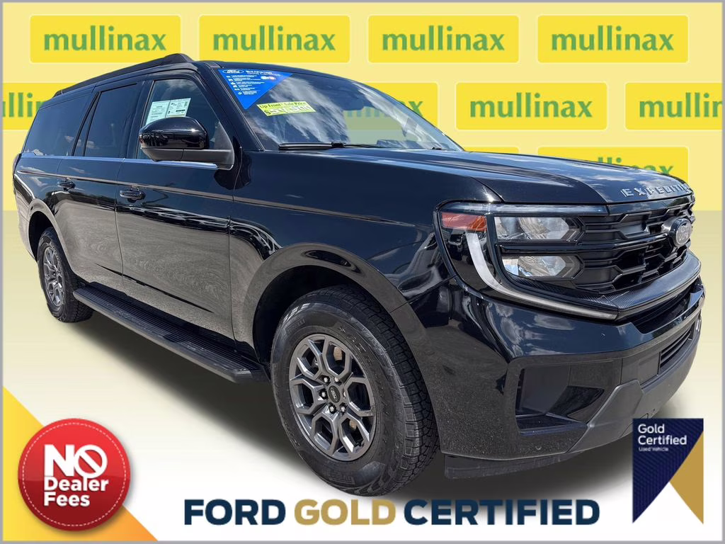 2025 Agate Black Metallic Ford Expedition Max Active RWD SUV
