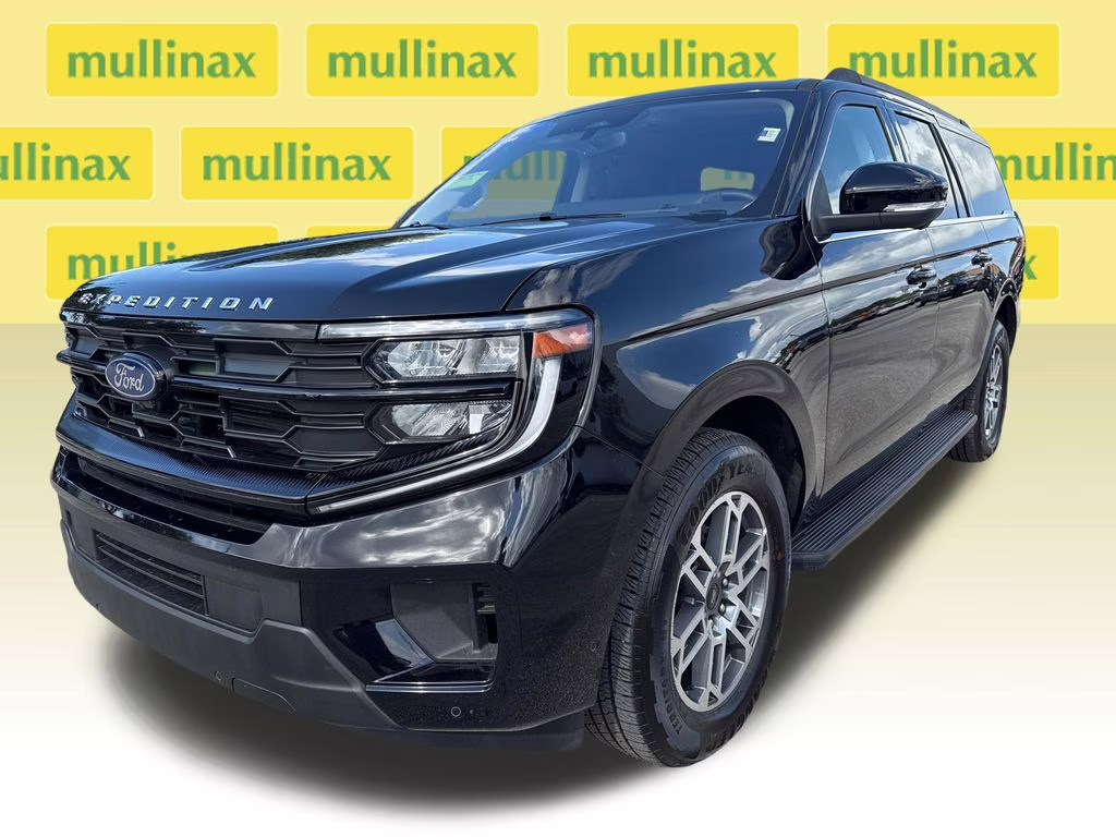 2025 Agate Black Metallic Ford Expedition Max Active RWD SUV