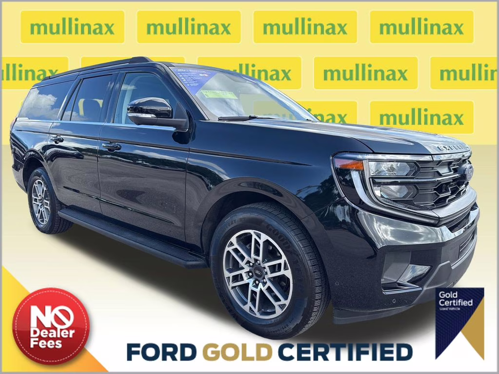 2025 Agate Black Metallic Ford Expedition Max Active RWD SUV