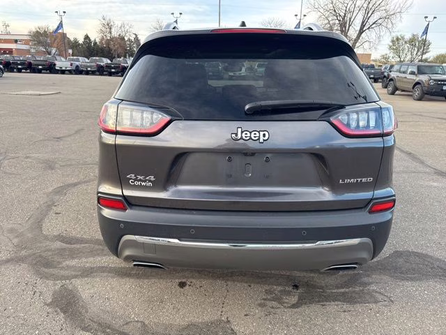 2019 Granite Crystal Metallic Clearcoat Jeep Cherokee Limited 4X4 SUV