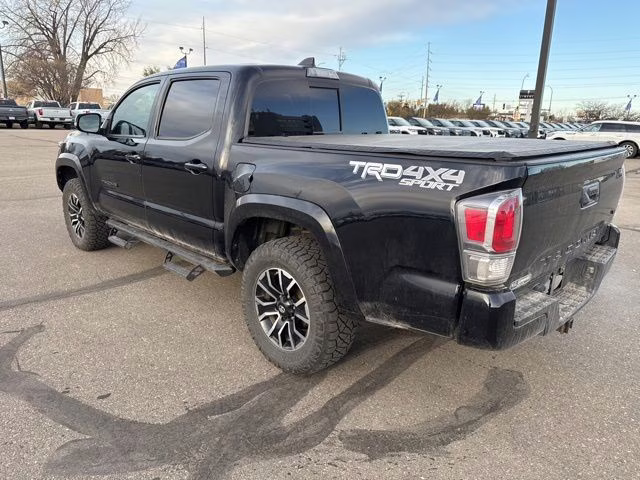 2020 Midnight Black Metallic Toyota Tacoma TRD Sport 4X4 Truck