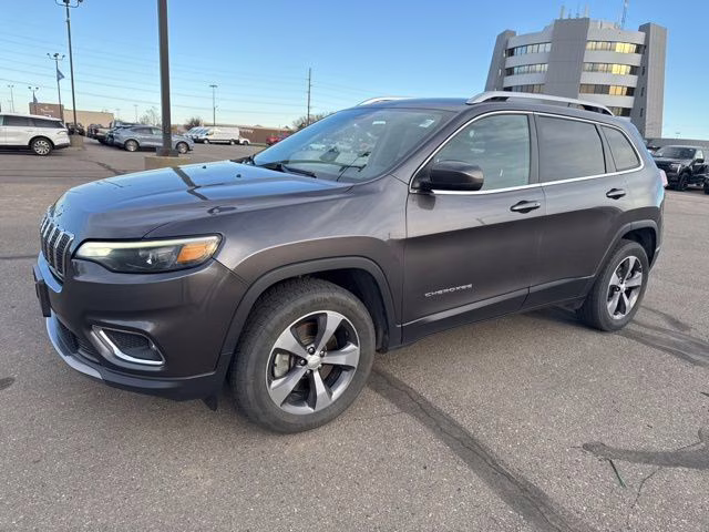2019 Granite Crystal Metallic Clearcoat Jeep Cherokee Limited 4X4 SUV