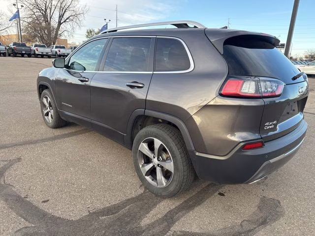 2019 Granite Crystal Metallic Clearcoat Jeep Cherokee Limited 4X4 SUV