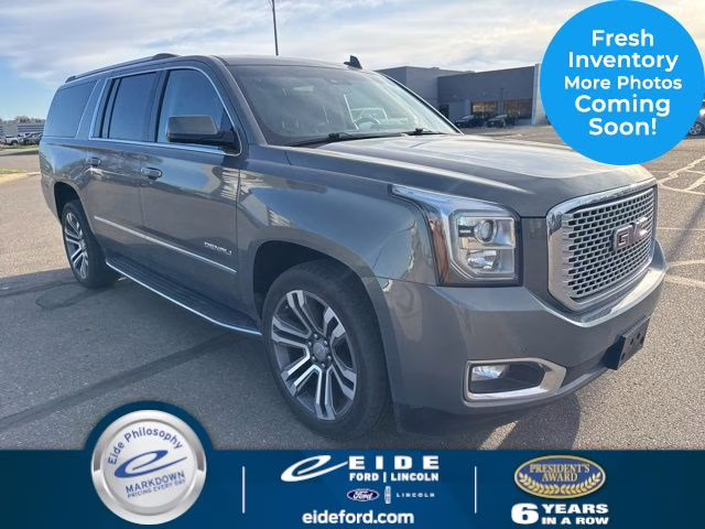 2017 Mineral Metallic GMC Yukon XL Denali 4X4 SUV