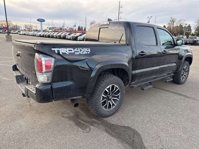 2020 Midnight Black Metallic Toyota Tacoma TRD Sport 4X4 Truck