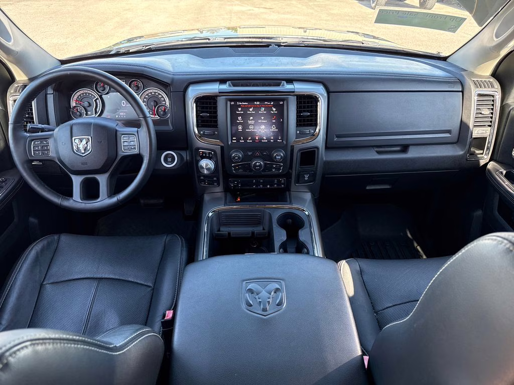 2018 Brilliant Black Crystal Pearlcoat Ram 1500 Night 4X4 Truck