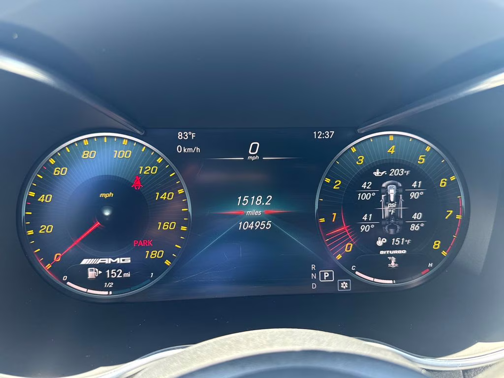 2020 Black Mercedes-Benz C-Class C 43 AMG AWD Sedan