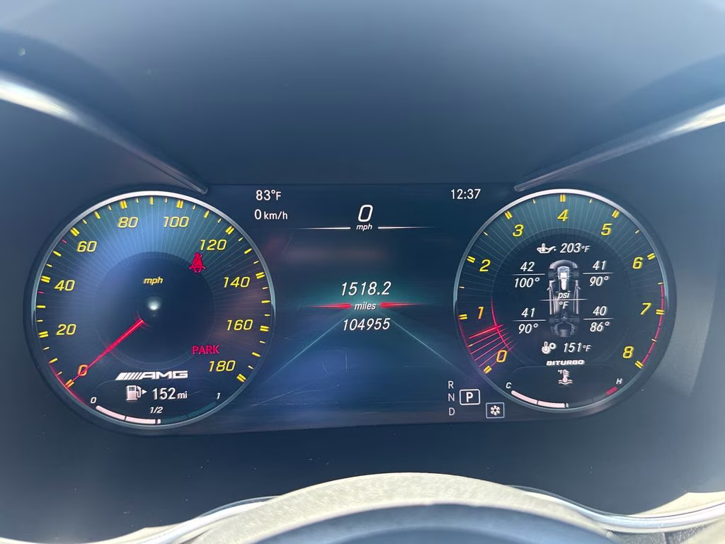 2020 Black Mercedes-Benz C-Class C 43 AMG AWD Sedan