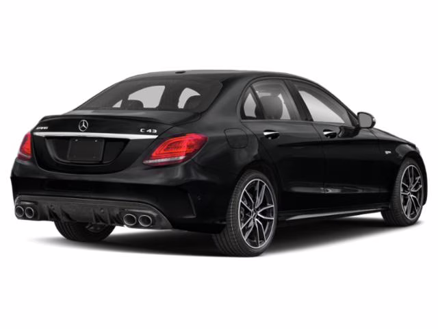 2020 Black Mercedes-Benz C-Class C 43 AMG AWD Sedan