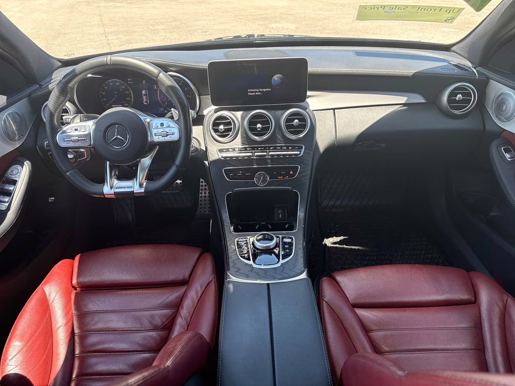 2020 Black Mercedes-Benz C-Class C 43 AMG AWD Sedan