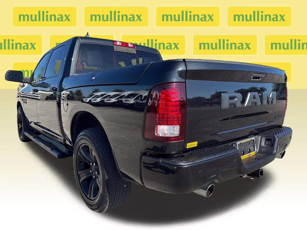 2018 Brilliant Black Crystal Pearlcoat Ram 1500 Night 4X4 Truck