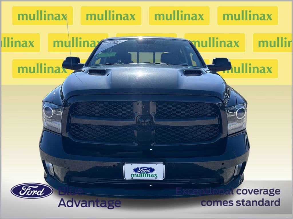 2018 Brilliant Black Crystal Pearlcoat Ram 1500 Night 4X4 Truck