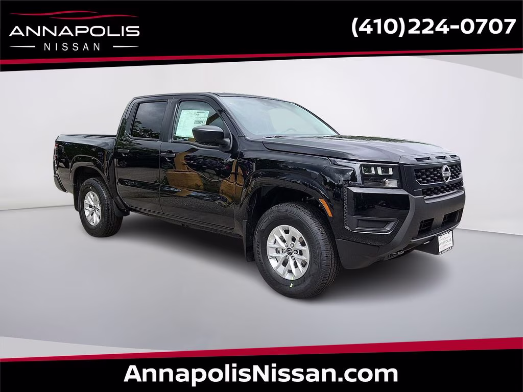 2026 Super Black Nissan Frontier S 4X4 Truck