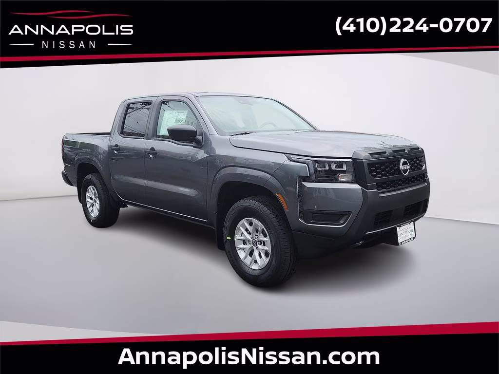 2026 Gun Metallic Nissan Frontier S 4X4 Truck