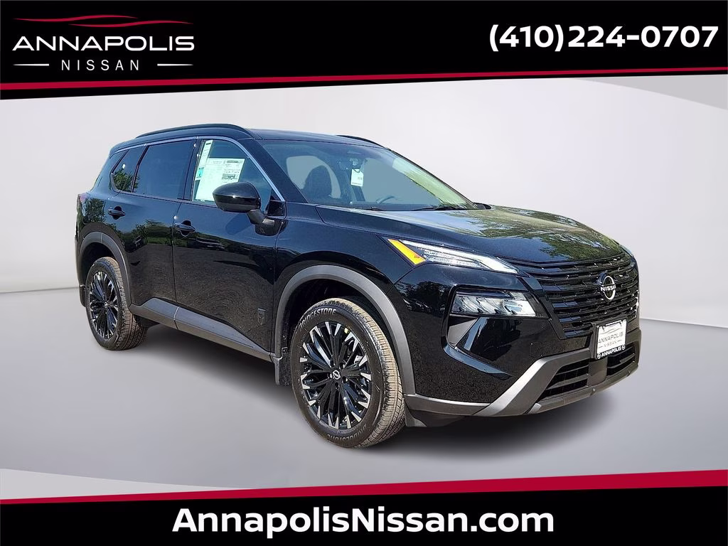 2026 Super Black Nissan Rogue Dark Armor AWD SUV