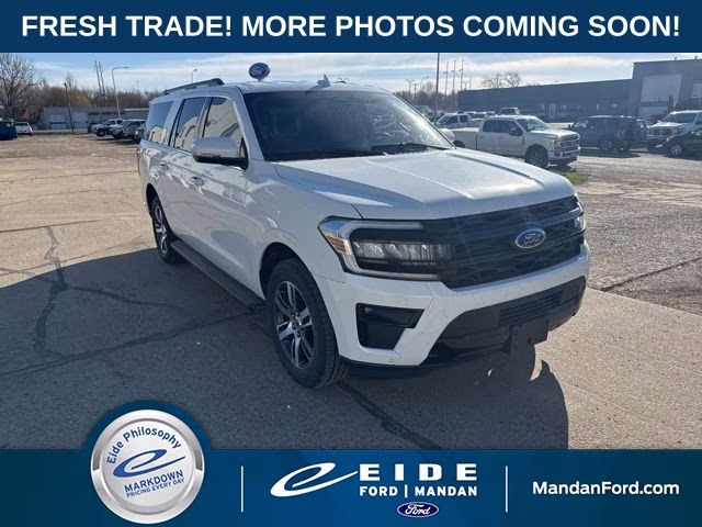 2024 White Metallic Ford Expedition Max XLT 4X4 SUV
