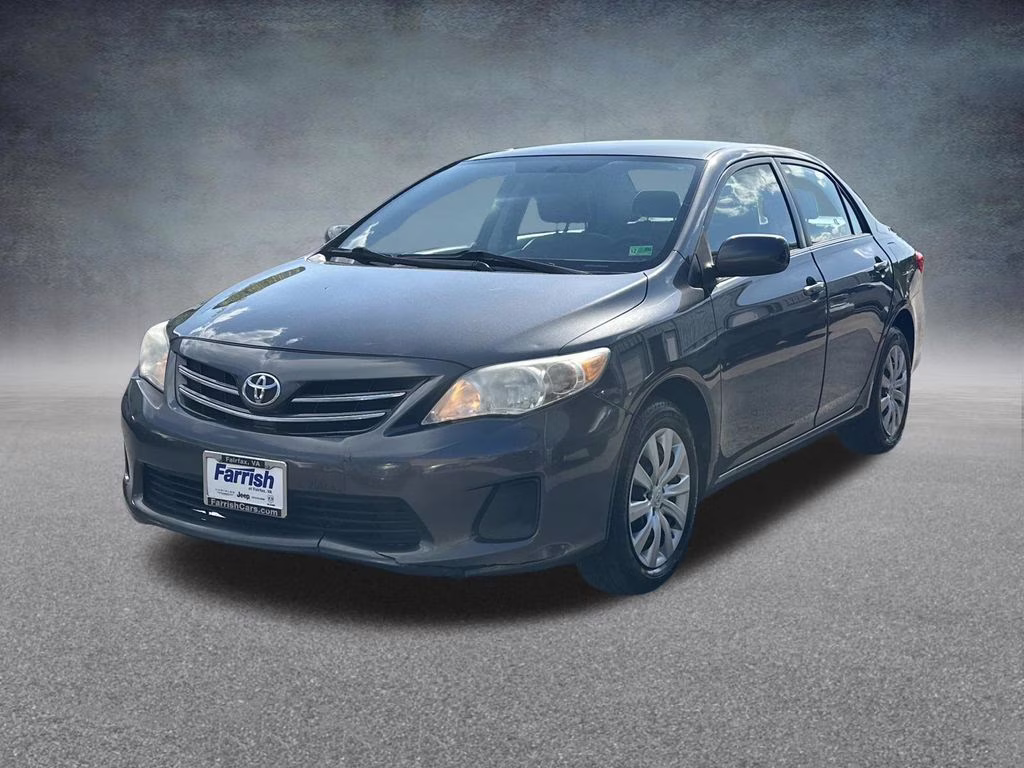 2013 Magnetic Gray Metallic Toyota Corolla LE FWD Sedan