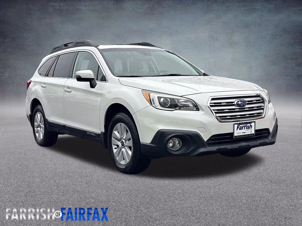 2017 Crystal White Pearl Subaru Outback 2.5i Premium AWD SUV