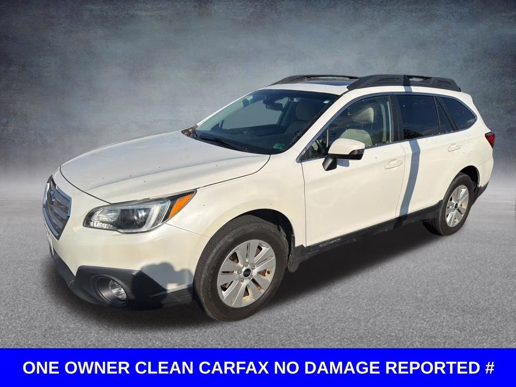2017 Crystal White Pearl Subaru Outback 2.5i Premium AWD SUV