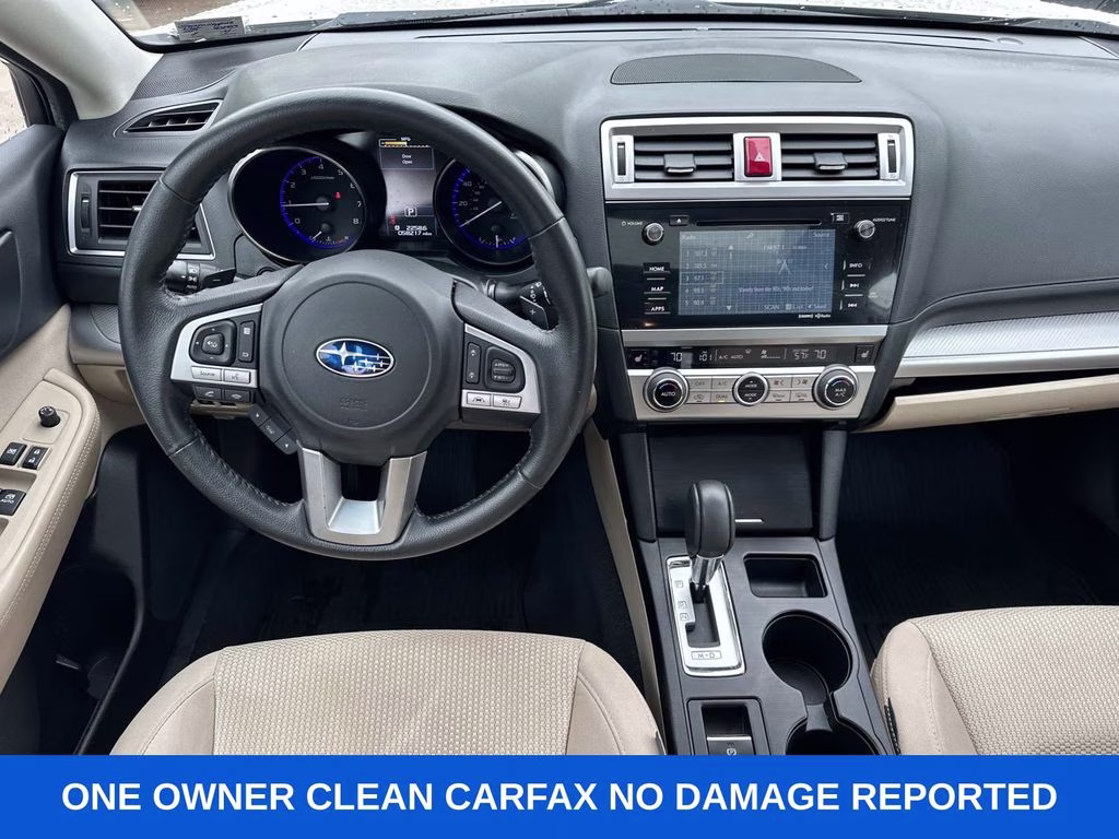 2017 Crystal White Pearl Subaru Outback 2.5i Premium AWD SUV