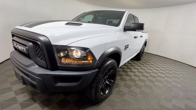 2022 Bright White Clearcoat Ram 1500 Classic Warlock 4X4 Truck