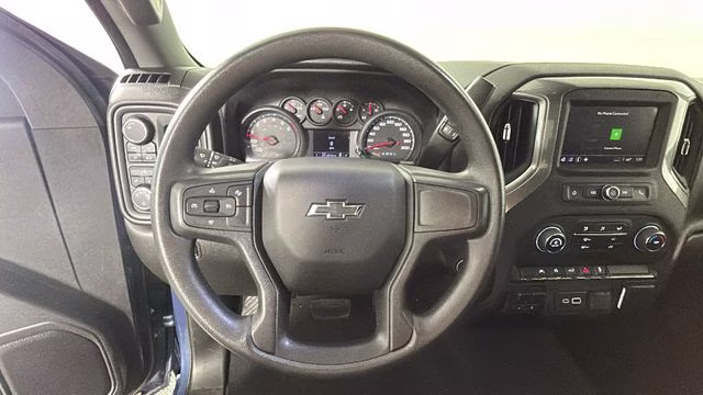 2024 Lakeshore Blue Chevrolet Silverado 1500 Custom 4X4 Truck