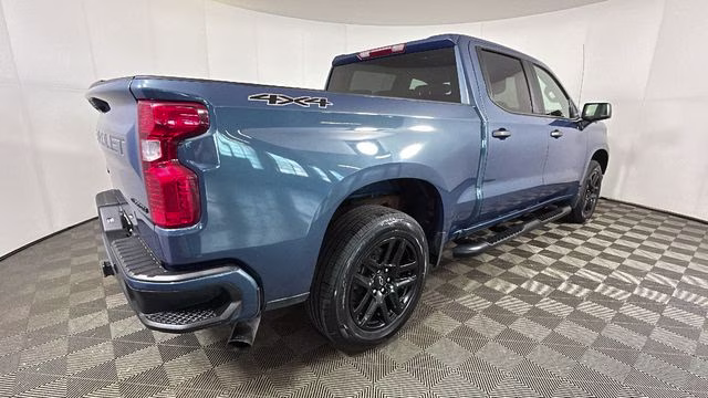 2024 Lakeshore Blue Chevrolet Silverado 1500 Custom 4X4 Truck