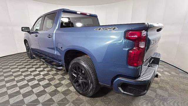 2024 Lakeshore Blue Chevrolet Silverado 1500 Custom 4X4 Truck