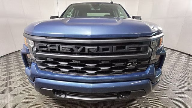 2024 Lakeshore Blue Chevrolet Silverado 1500 Custom 4X4 Truck