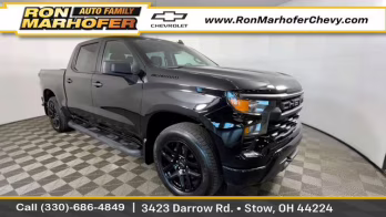 2023 Black Chevrolet Silverado 1500 Custom 4X4 Truck