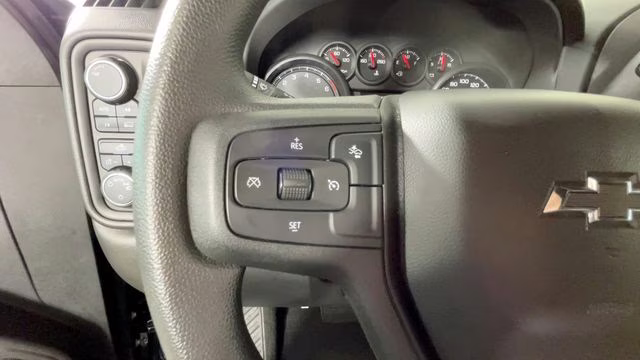2023 Black Chevrolet Silverado 1500 Custom 4X4 Truck