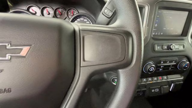 2023 Black Chevrolet Silverado 1500 Custom 4X4 Truck