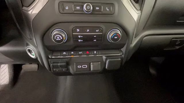 2023 Black Chevrolet Silverado 1500 Custom 4X4 Truck