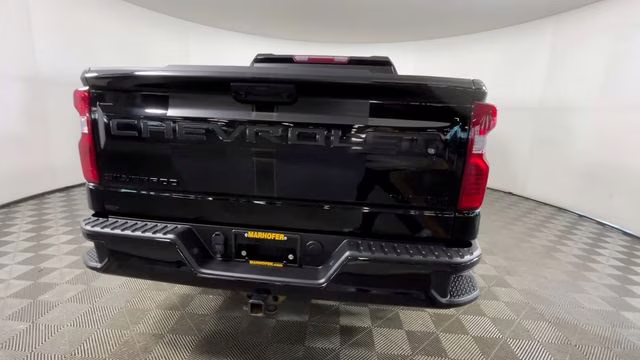 2023 Black Chevrolet Silverado 1500 Custom 4X4 Truck
