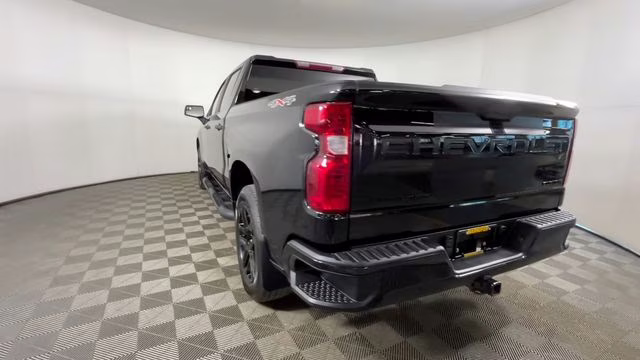 2023 Black Chevrolet Silverado 1500 Custom 4X4 Truck