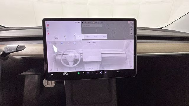 2021 Pearl White Multi-Coat Tesla Model 3 Standard Range Plus RWD Sedan