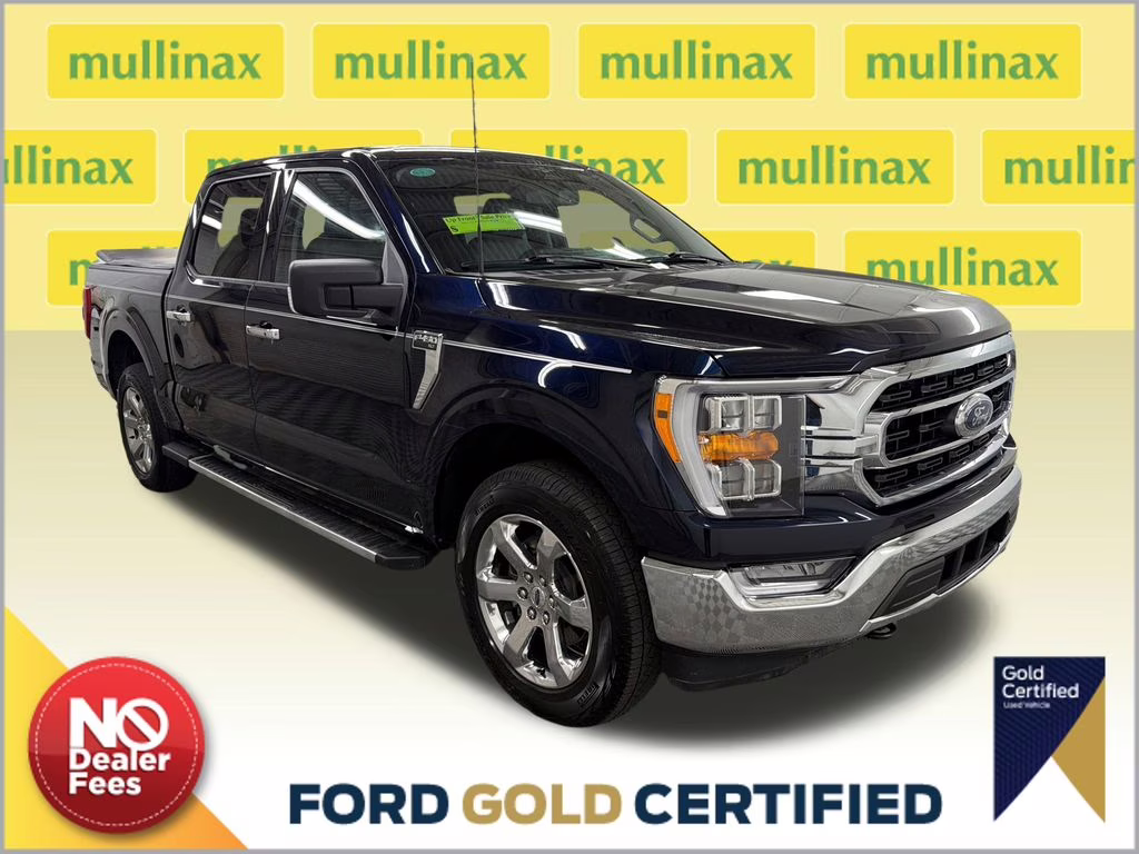 2023 Antimatter Blue Metallic Ford F-150 XLT 4X4 Truck