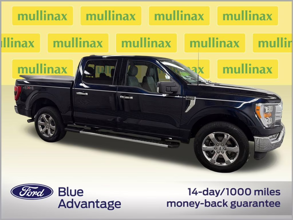 2023 Antimatter Blue Metallic Ford F-150 XLT 4X4 Truck