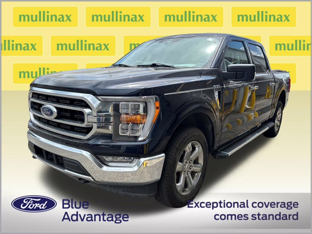 2023 Antimatter Blue Metallic Ford F-150 XLT 4X4 Truck