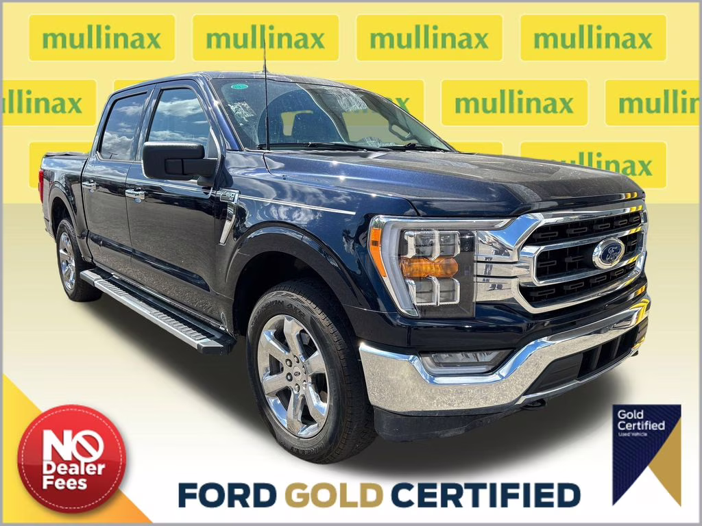 2023 Antimatter Blue Metallic Ford F-150 XLT 4X4 Truck