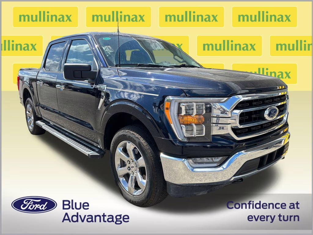 2023 Antimatter Blue Metallic Ford F-150 XLT 4X4 Truck