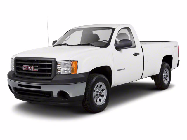 2013 Summit White GMC Sierra 1500 Work Truck RWD Truck